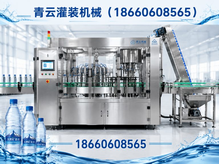 昌乐县矿泉水灌装机展示图